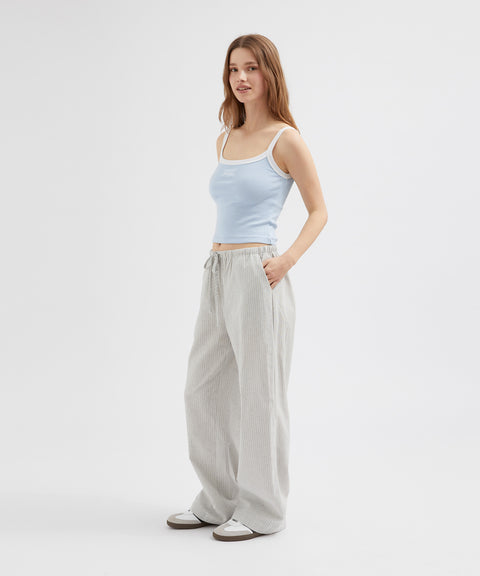 Striped Tie Pants