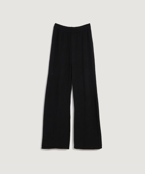 Pantaloni in maglia a righe