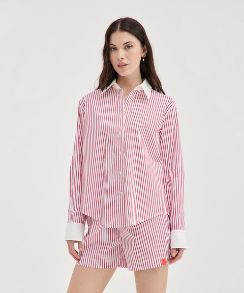 Camicia a righe
