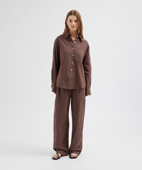 Relaxed Tie Pants