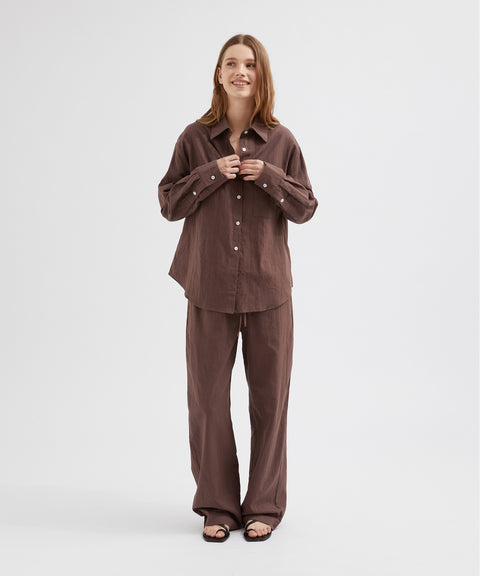 Classic Ramie Cotton Shirt