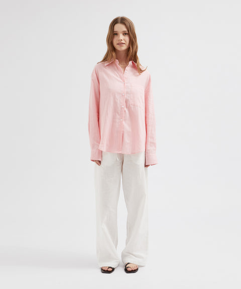 Classic Ramie Cotton Shirt