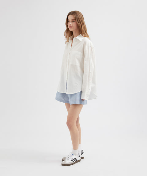 Classic Ramie Cotton Shirt