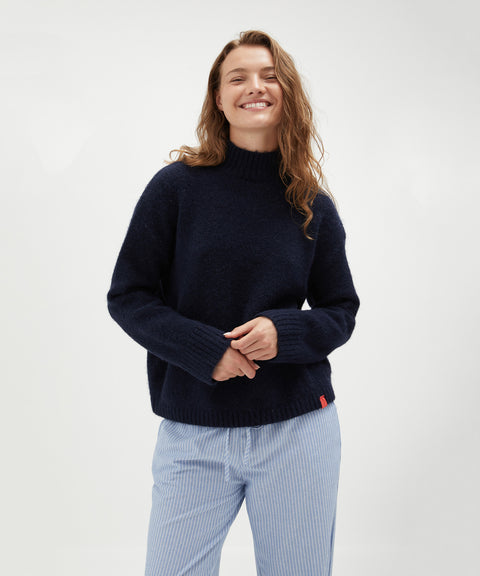 Mock Neck Knit
