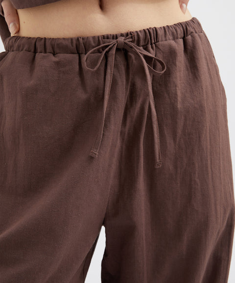 Relaxed Tie Pants