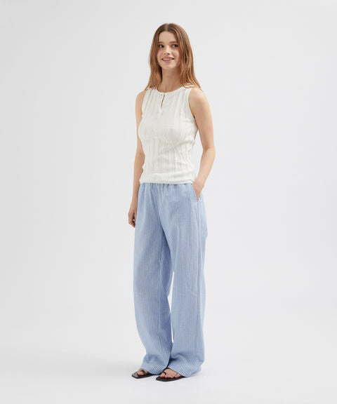 Buttoned Knit Tank