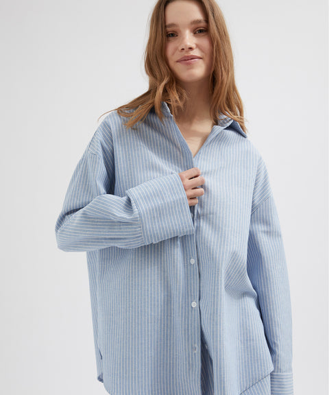 Striped Lounge Shirt