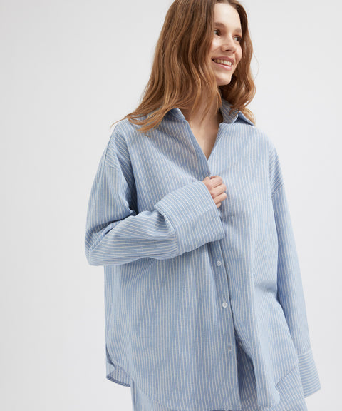 Striped Lounge Shirt