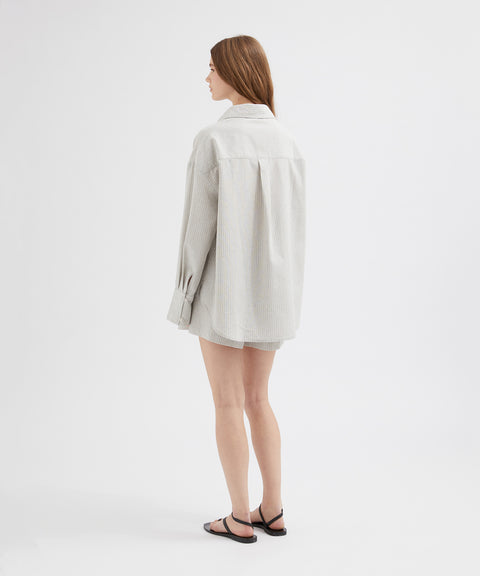 Striped Lounge Shirt