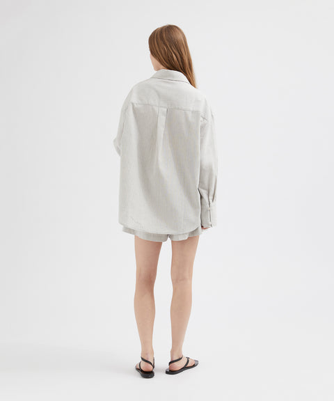 Striped Lounge Shirt