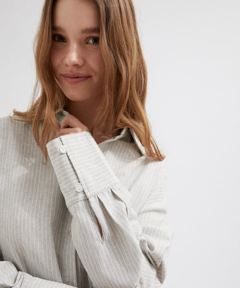 Striped Lounge Shirt