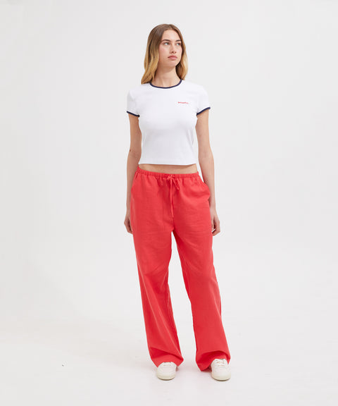 Relaxed Tie Pants