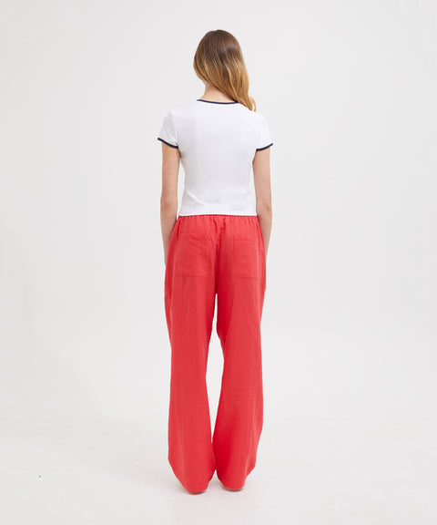 Relaxed Tie Pants