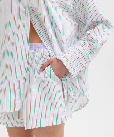 Multi Tencel Lounge Shirt