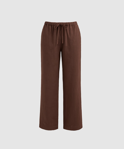 Relaxed Tie Pants