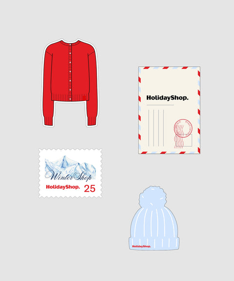 Holiday Shop Stickers