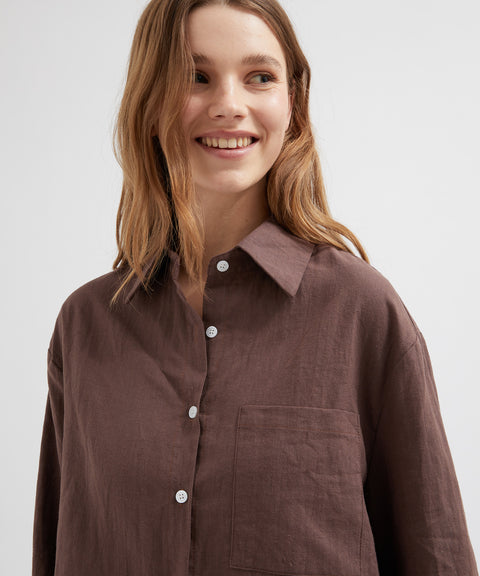 Classic Ramie Cotton Shirt