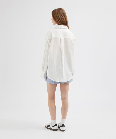 Classic Ramie Cotton Shirt