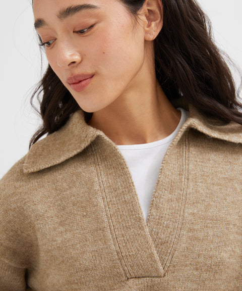 Collared Knit Jumper