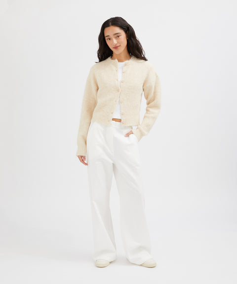 Fluffy Knit Cardigan