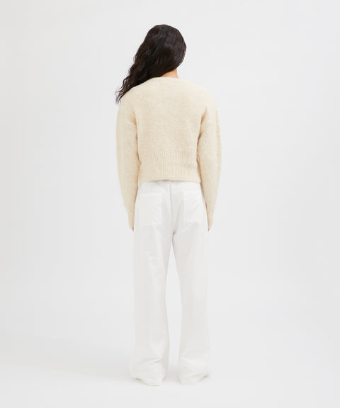 Fluffy Knit Cardigan