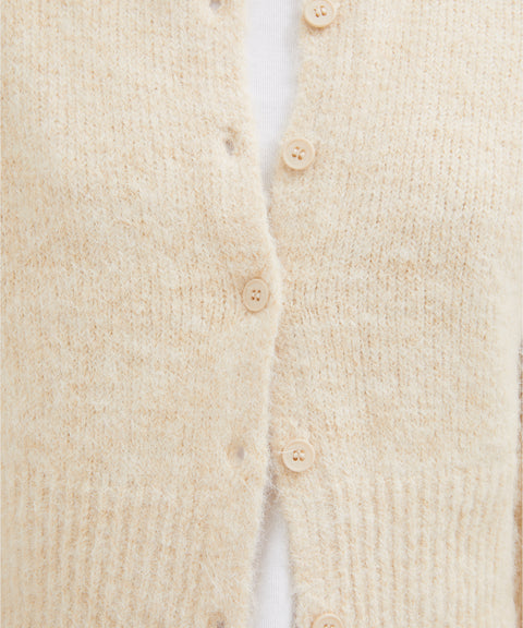 Fluffy Knit Cardigan