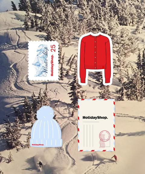 Holiday Shop Stickers